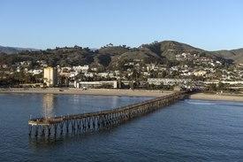 Aerial view of the pier, Oxnard, California LCCN2013631292.tif