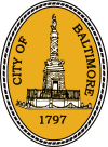 Official seal of Baltimore, Maryland