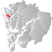 Meland within Hordaland