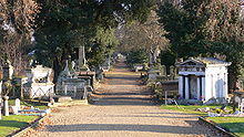 Kensal Green Cemetery view December 2005.jpg