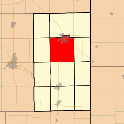 Location in Adams County