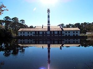 Lake Mattamuskeet Pump Station at the Mattamuskeet National Wildlife Refuge near Swan Quarter.