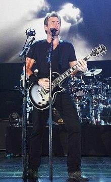 Kroeger performing in 2016