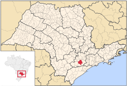 Location in São Paulo state