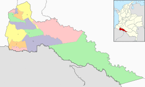Colombia Putumayo location map (adm colored).svg