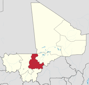 Location within Mali