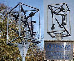 Village sign, Otham - geograph.org.uk - 80485.jpg