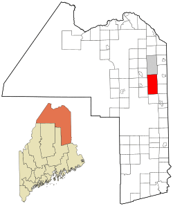 Location of Presque Isle, Maine