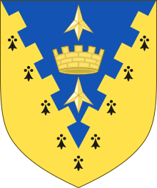 Arms of John Riddell Bromhead Walker.svg