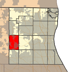 Location in Lake County