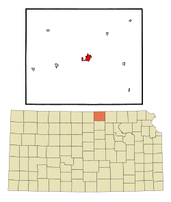 Location within Republic County and Kansas