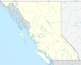 Map showing the location of E.C. Manning Provincial Park