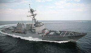 A grey ship