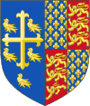 Royal Arms of England (1395-1399).svg