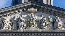 Longford St. Mel's Cathedral Pedimental Sculpture 2019 08 23.jpg