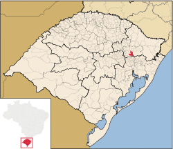 Location of Farroupilha