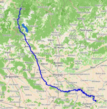 Prahova (rivière) OSM.png