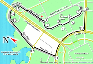 Canberra Australia street circuit track map.svg