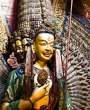 Buddhist statue in Leh.jpg