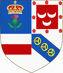 Earl of Leven COA.svg