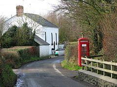 Phonebox at Alminstone Cross - geograph.org.uk - 672383.jpg