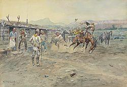 Charles Marion Russell - The Tenderfoot (1900).jpg