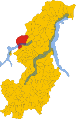 Map of comune of Valsolda (province of Como, region Lombardy, Italy).svg