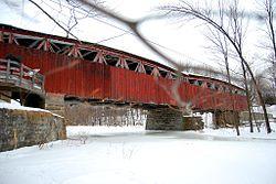 Powerscourt Covered Bridge over the Chateauguay River