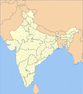 India district map (de-facto).svg