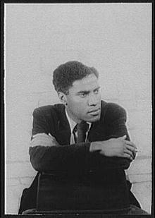 Photo of George Lamming by Carl Van Vechten, 1955