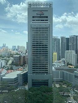Singtel Comcentre, Singapore December 2018.jpg