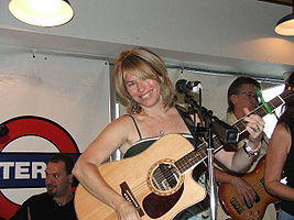 Sara Hickman at Waterloo Records in Austin, Texas (2006)