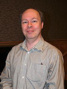 Devlin at a November 18, 2013 signing for Inside Mad at a Barnes & Noble in Manhattan