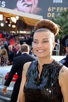 Medeiros at the 2008 Cannes Film Festival