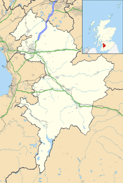 Fenwick is located in East Ayrshire