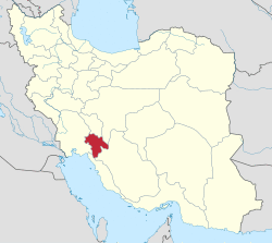 Location of Kohgiluyeh and Boyer-Ahmad Province in Iran