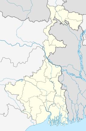 Map showing the location of Mahananda Wildlife Sanctuary