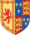 Arms of Margaret Tudor, Queen of Scots.svg