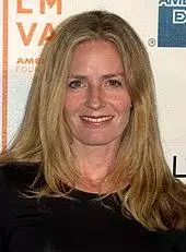 Elizabeth Shue shown smiling at the camera