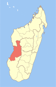Location in Madagascar