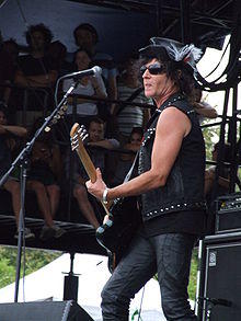 Daniel Ash with Love and Rockets at Lollapalooza 2008