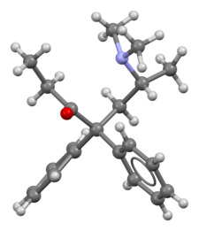 The more active R enantiomer of methadone (levomethadone)