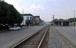 Downtown Newport and Newport Depot