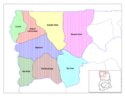 Districts of Upper West region