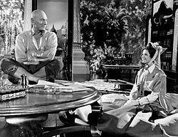 Yul Brynner Samantha Eggar Anna and the King 1972.JPG