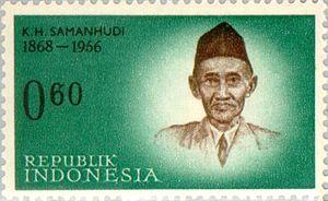 Samanhudi 1962 Indonesia stamp.jpg