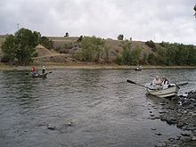 Drift Boat Fly Fishing on Yellowstone River Near Grey Owl.jpg