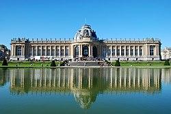 The Royal Museum for Central Africa, seen from the park behind the museum.