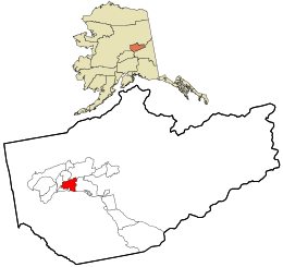 Location within Fairbanks North Star Borough and the U.S. state of Alaska