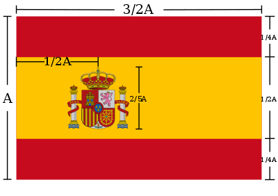 Spain flag construction sheet.svg
